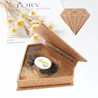 

Wholesale 5D 25mm lash private label beauty strip eyelash cruelty free classic 3D mink lashes with custom package