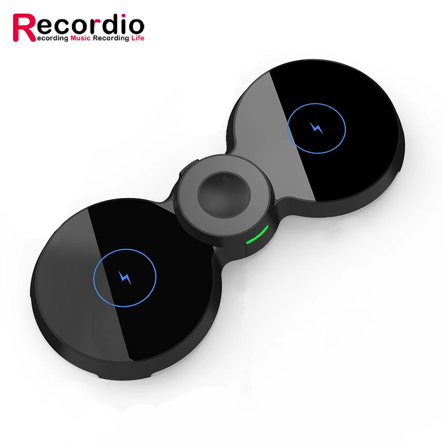 

GAZ-PB35 New Design 3 In 1 Watch Phone Earphone Fast Charging Station Pad For watch 15W Wireless Charger Holder Stand Pad