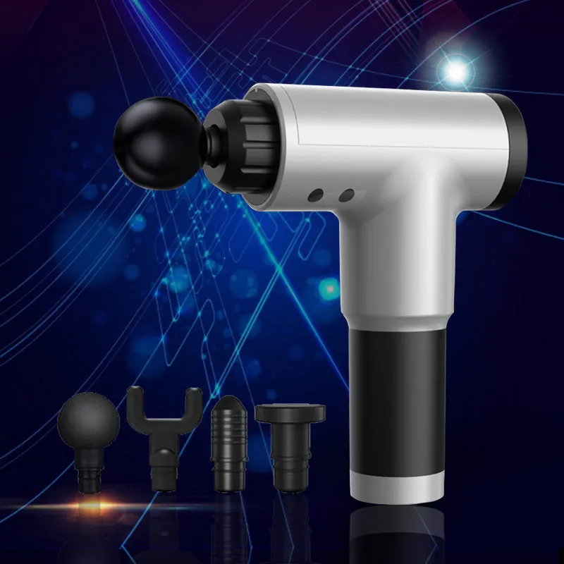 
Rechargeable electric massage gun muscle relaxation fascia gun portable fitness equipment support EU / US / Au / UK plug 