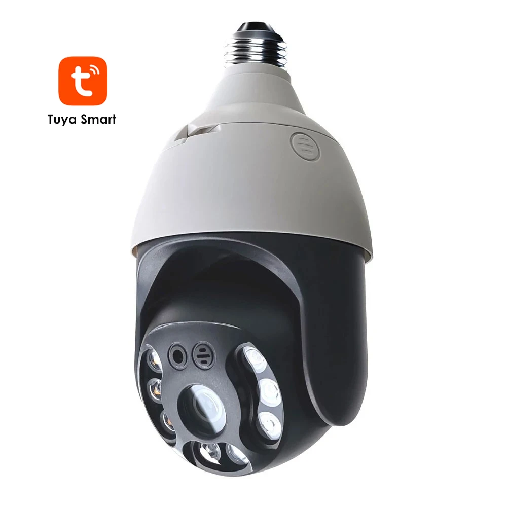 

Wistino Tuya Smart 5mp Motion Tracking Wireless Camera Bulb Ip Full Color Night Vision Ptz Network Camera