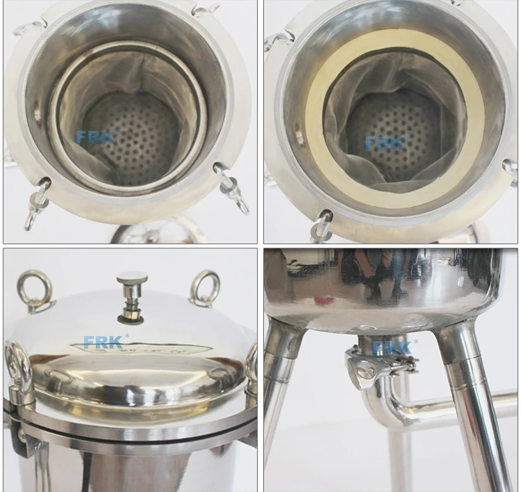 Industry Automatic Almond Milk Filter Stainless Steel Milk Filter