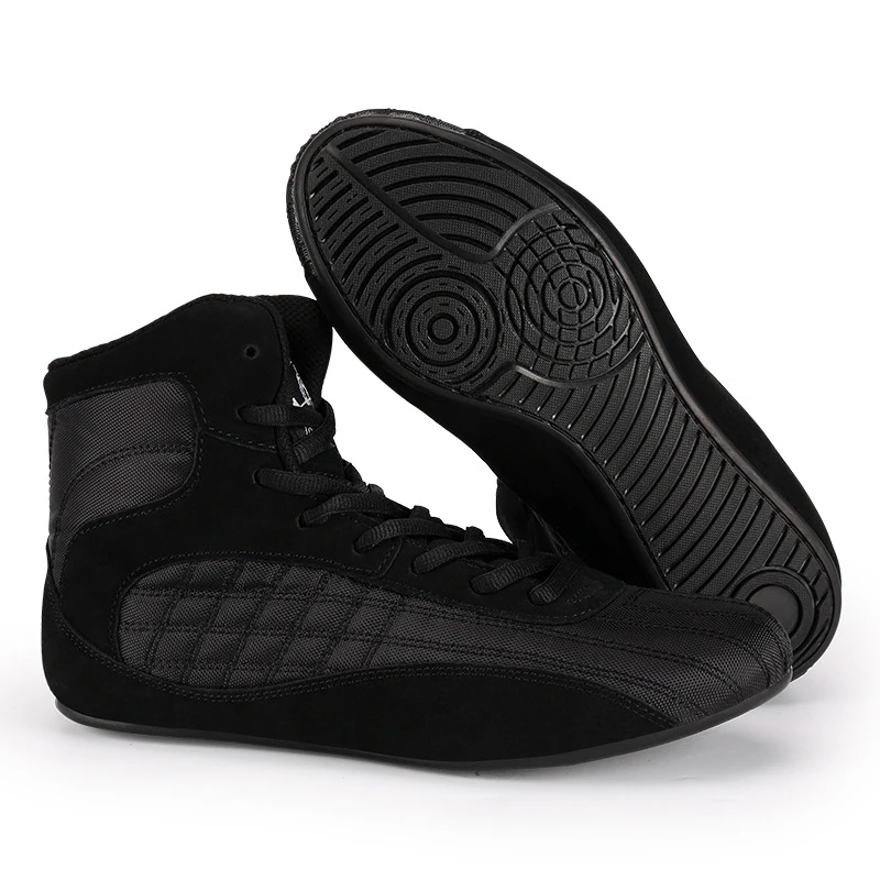 

New Style Professional Boxing shoes breathable Wrestling Shoes For Men, Red /blue