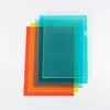 2020 Wholesale best price colorful custom pp a4 l-shape file folders