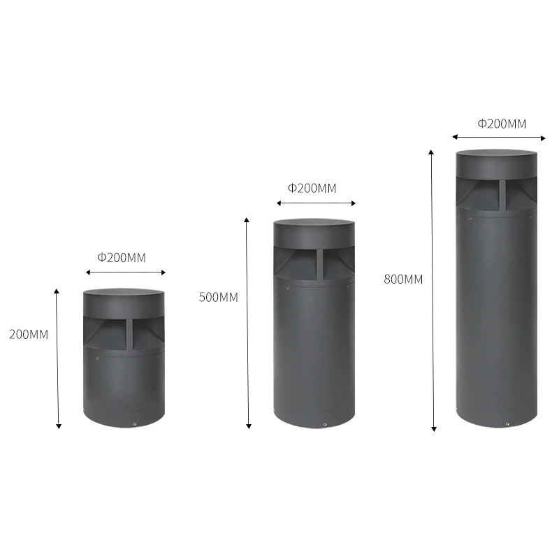 
path light modern outdoor led acrylic garden light modern garden landscape IP65 led lawn light 