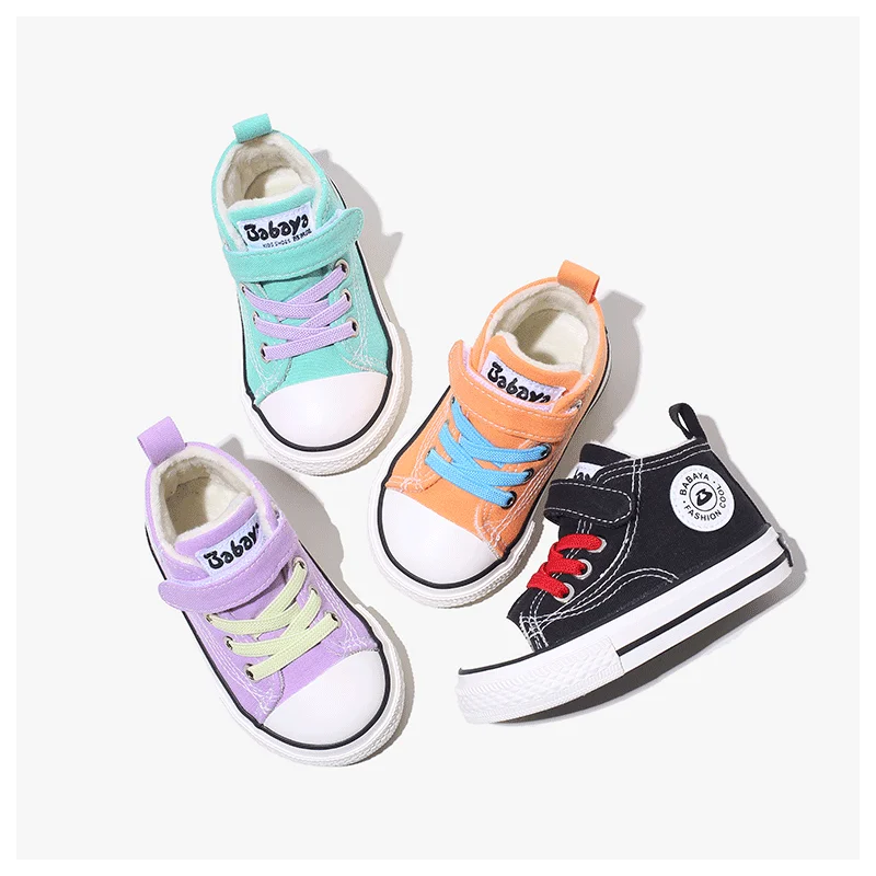 

20311 HUANQIU 2020 fashion soft warm new born baby winter shoes