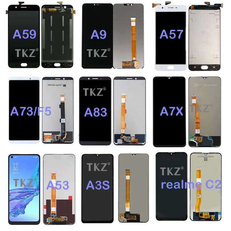 

HOT Sela Replacement Mobile phone LCDS for OPPO A5S LCD Screen Display for OPPO A3S F1S F11 A5S A9 A5 2020