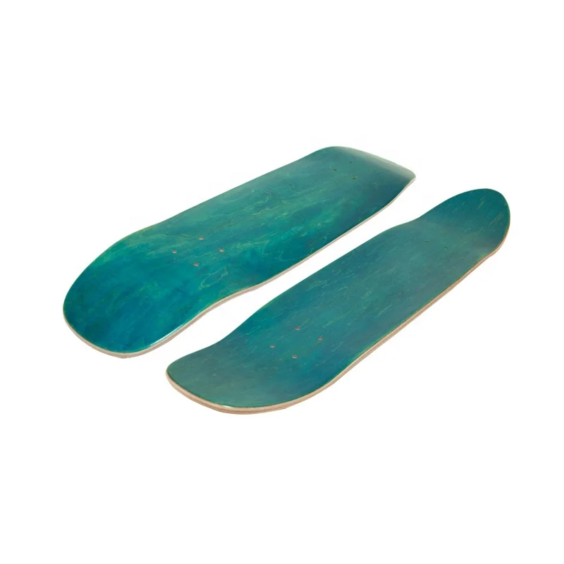 

custom uncut skate wooden blank skateboard deck for U shape pool