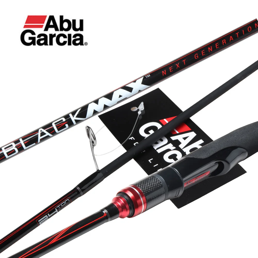 

Original Abu Garcia New Black Max BMAX Baitcasting Lure Fishing Rod 1.98m 2.13m 2.28m M MH Power Carbon Spinning Fishing Rod
