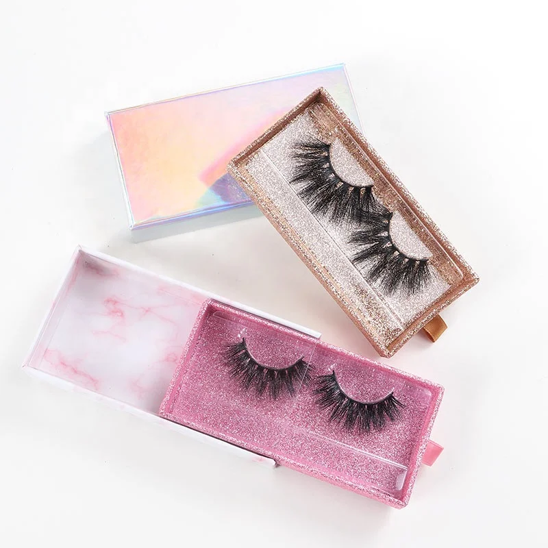 

fluffy false eyelashes wholesale vendor custom eyelash magnetic box own brand eyelash 100% real mink 3d lashes vendors lashes