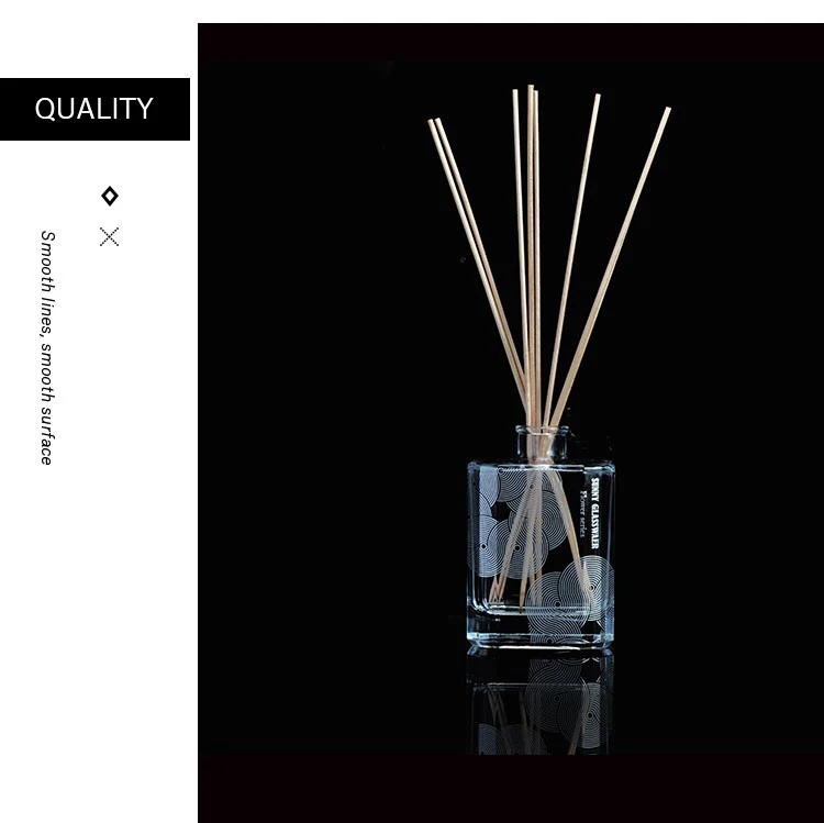 reed diffuser glass bottle