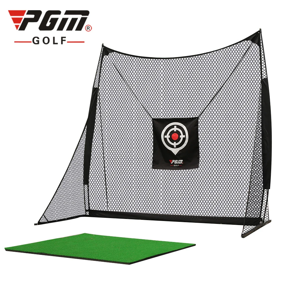 

PGM Custom Outdoor Garden Backyard Swing Golf Net, Black
