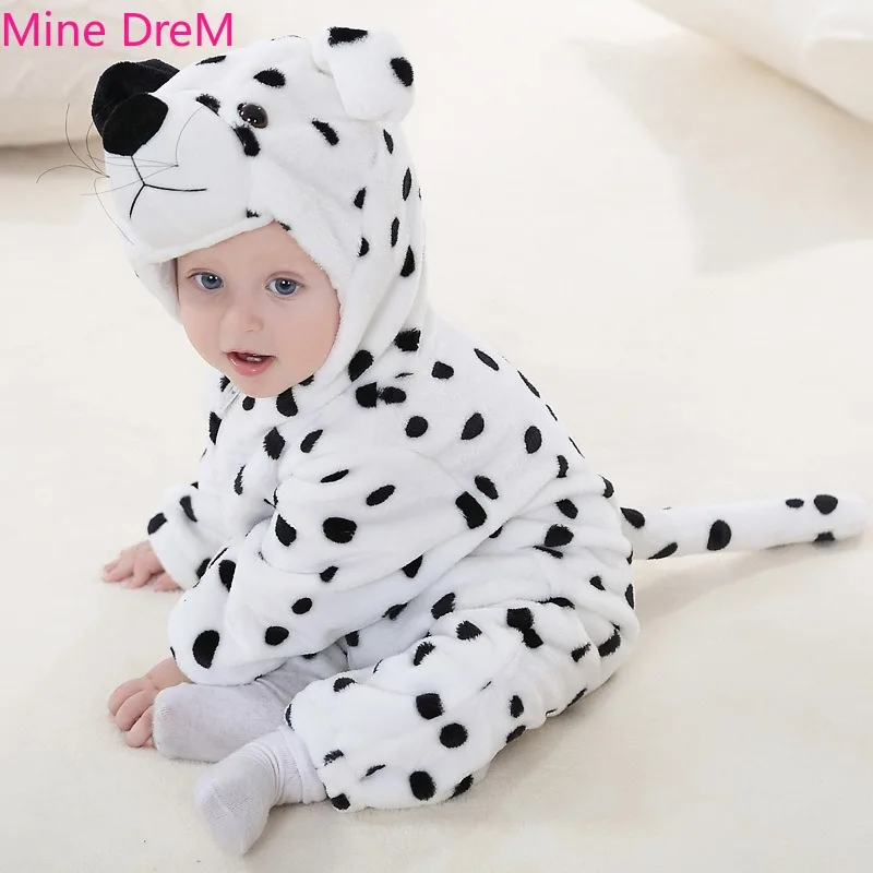 

Kigurumi Baby Rompers Winter Lion Costume For Girls Boys Toddler Animal Jumpsuit Infant Clothes Pyjamas Kids Overalls ropa bebes