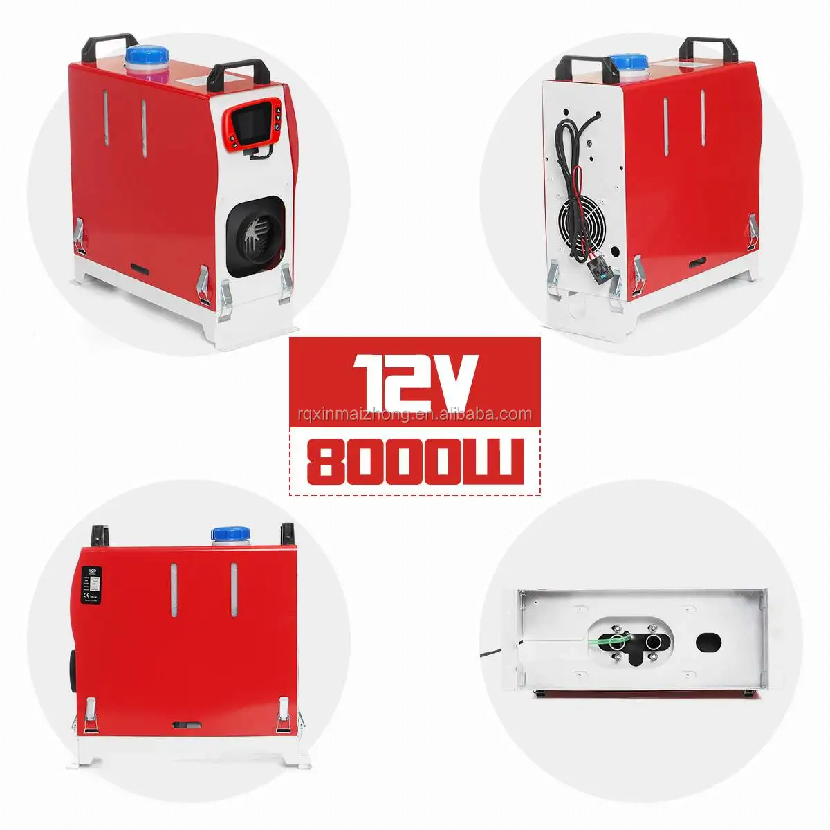 8kw All In One Unit Car Heater 12v Air Diesel Fuel Heater Single Hole