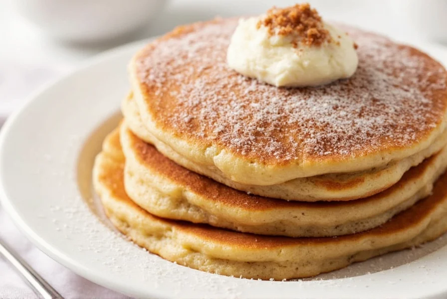 cinnamon roll pancakes recipe