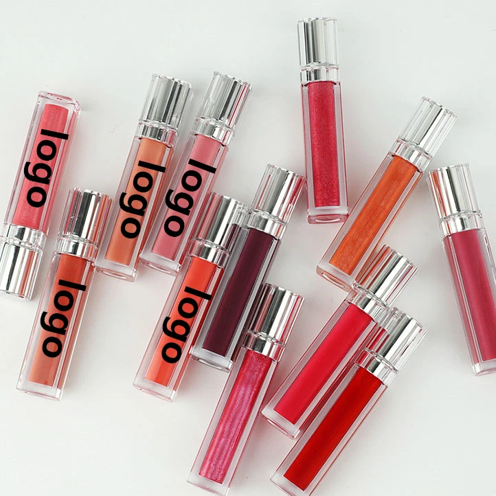 

2021 New Style Cosmetics private label nude makeup oil lip clear lipigloss custom lip gloss vendor