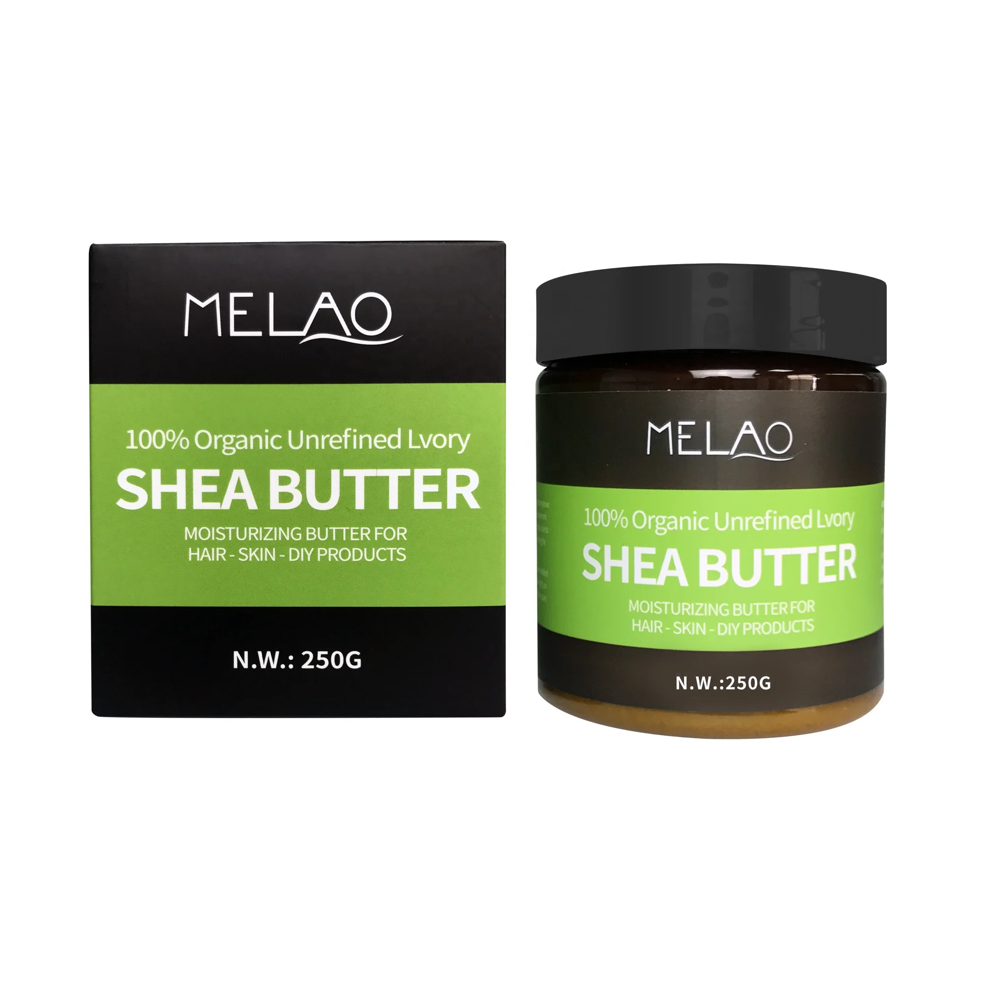 

Stock Wholesale OEM Natural 100% Organic Moisturizing Pure Unrefined Raw Shea Butter Bulk From Ghana bulk