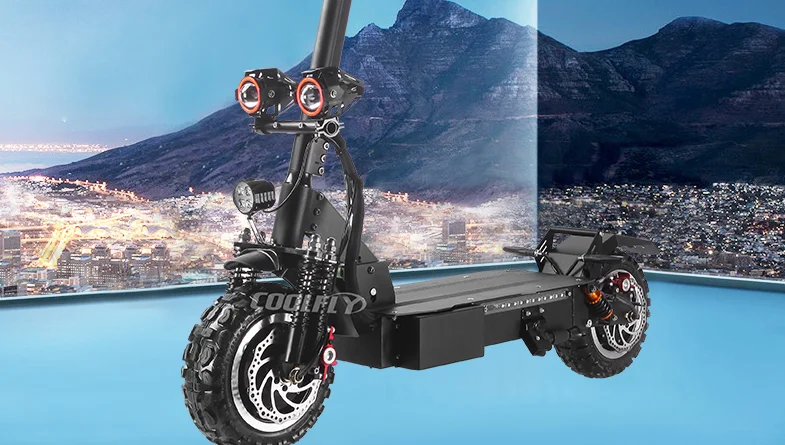 high quality self balancing electric scooter dual motor 60v 3600