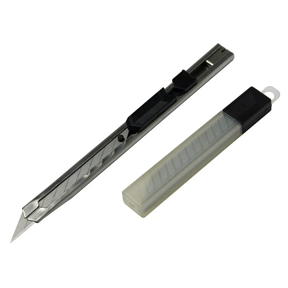 Cn011s 30 Degree 9mm Snap Off Carbon Steel Art Knife Blade Buy Blade,Snap Off Blade,Knife