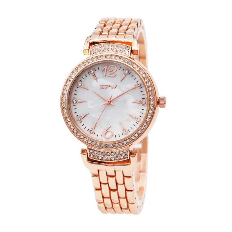 

Ladies Dress Wrist Watches Strap Watch Reloj Full Diamond Alloy Quartz Mujer Marble Dial High Quality Fashion Analog Thin Casual, Customized