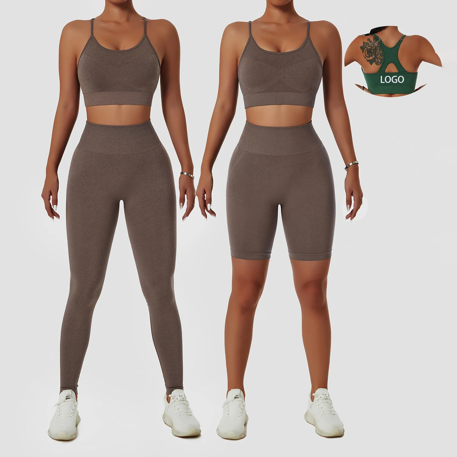 

Seamless S-XL High Stretchy Comfortable Leggings Sets For Women Gym Wear Suits Women Fitness Apparel Sportswear Active Wear Sets