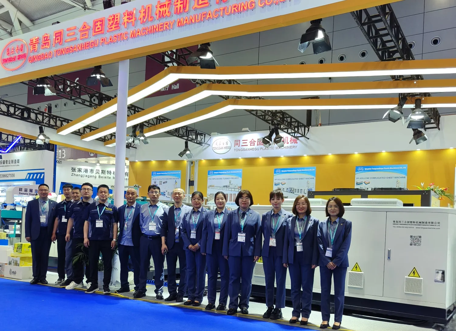 TONGSANHEGU ID32mm-OD110mm Plastic Corrugated Pipe High Speed Extrusion Line 90mm HDPE DWC Pipe Molding Machine