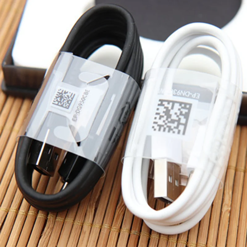 

High quality original 2.1A 1.2M White black TYPE C S20 S10 Note 20 Charger usb charging cable for Samsung charger cable