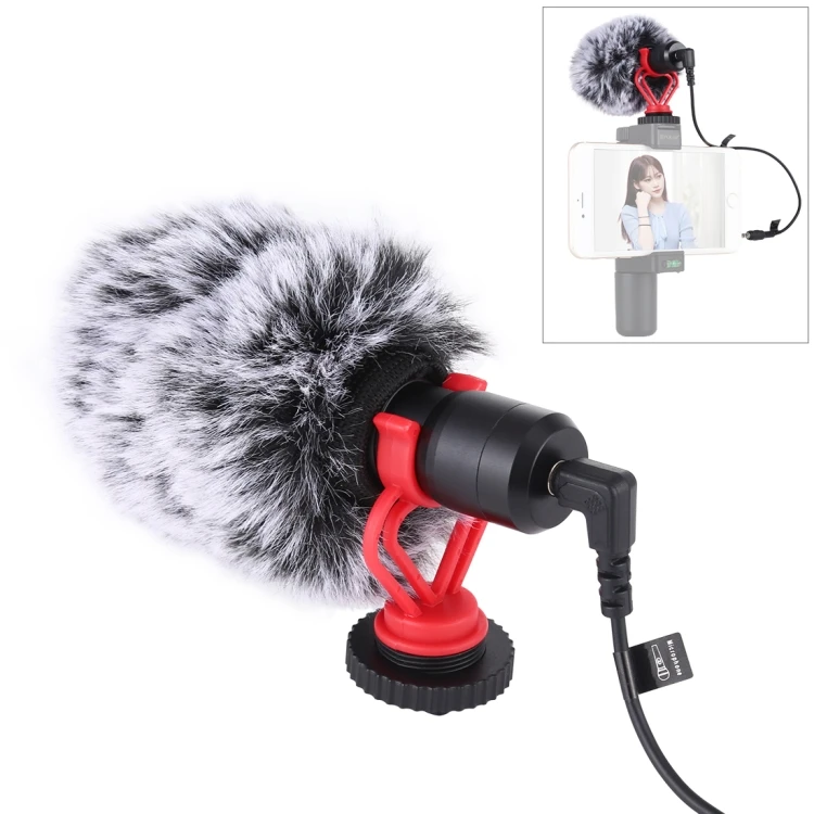 

PULUZ Professional Interview Shotgun Microphone with 3.5mm Audio Cable