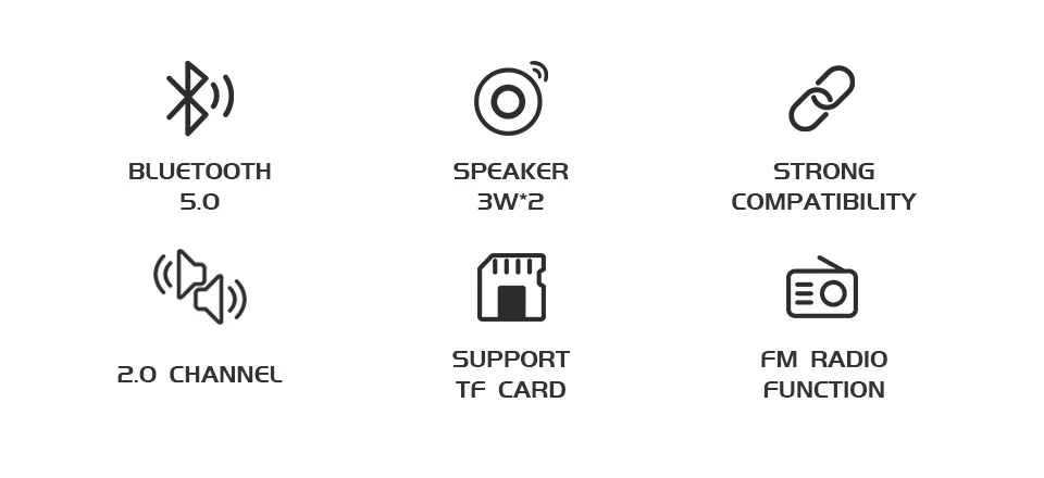 Handfree TF/FM Bumblebee Bluetooth Speaker - ANKUX.COM