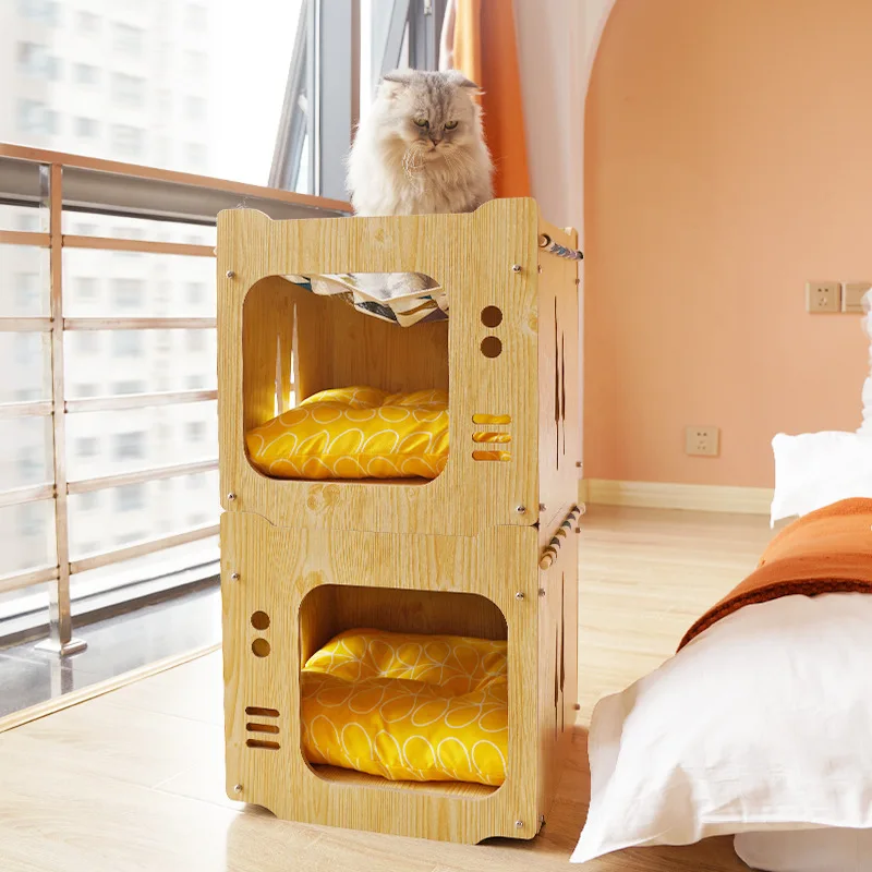 

Cat Box Cat Scratching Sisal Rope House Cat Bed Factory Wholesale Hot sell