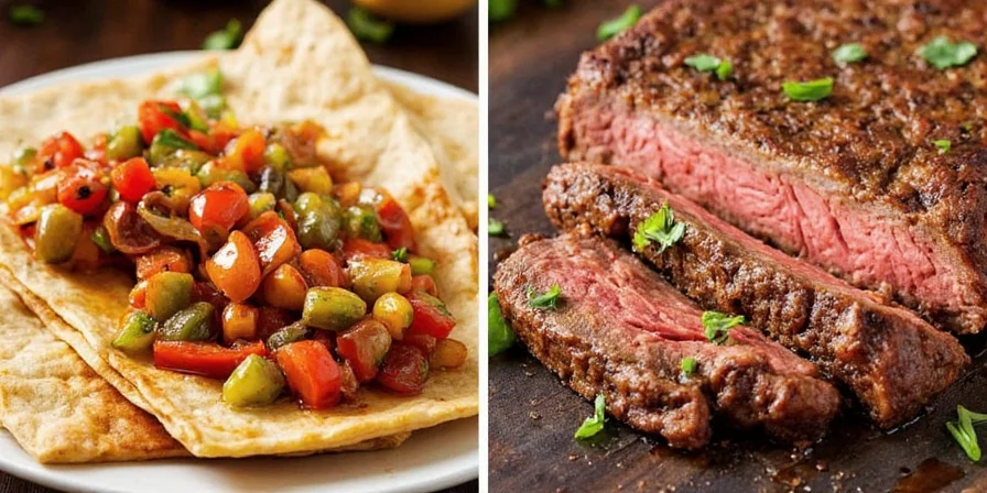 Tropical steak skewers