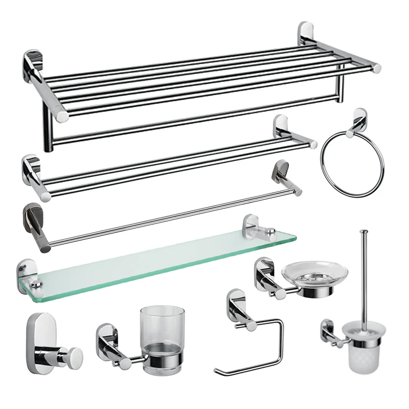 

#1200 Series Wholesale bathroom accessories set in stainless steel