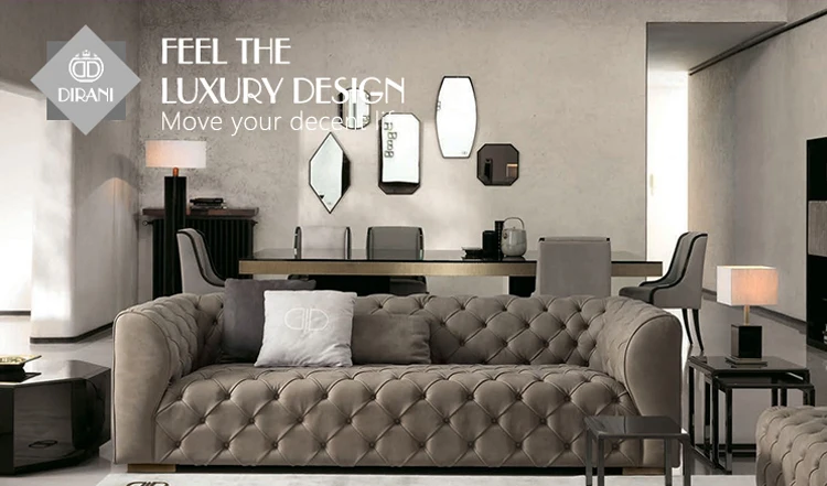 2 Seater Furniture Living Room Sectional Sofa Set Modern Big