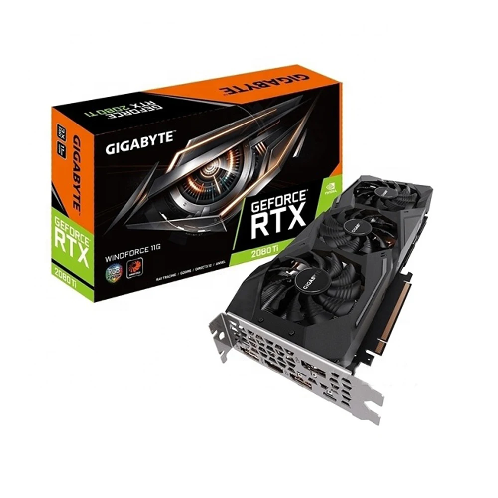 

card GIGABYTE Graphics Card RTX2080Ti 11GB GPU Card