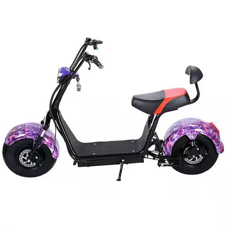 

Brand New Arrival Lithium Past Battery Black Electric Scooter