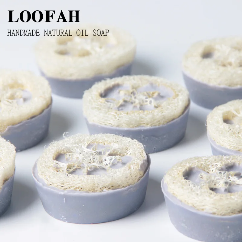 

Paraben-Free Eco-Friendly Fragrance Free Natural Loofah Soap Bar