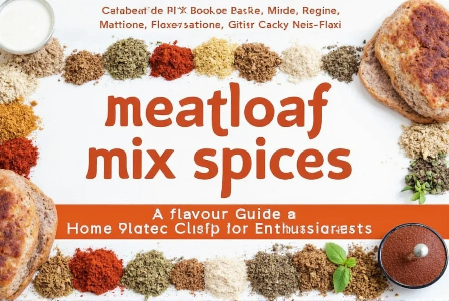 Common spice ingredients for meatloaf