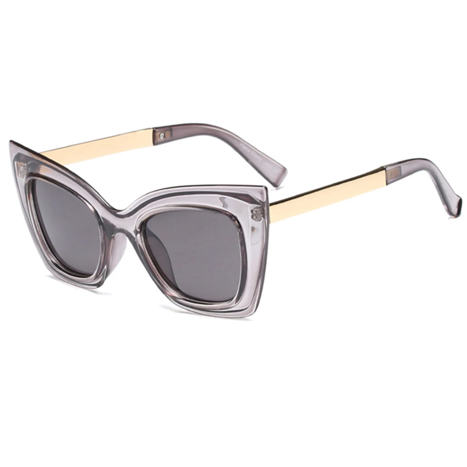 

95143 Hot selling cat eye Sunglasses for Women Light glasses frames fashion UV400 Sunglasses