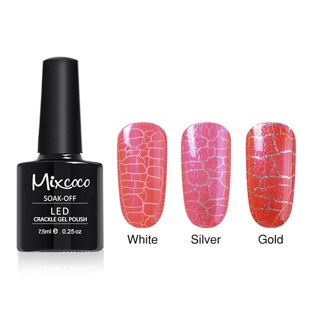 Mixcoco Brand 28 Colors Crackle Nail Polish Professional Crackle Gel Polish With Shatter Effect Buy Crackle Gel Polish Crackle Nail Polish Mixcoco Gel Polish Product On Alibaba Com
