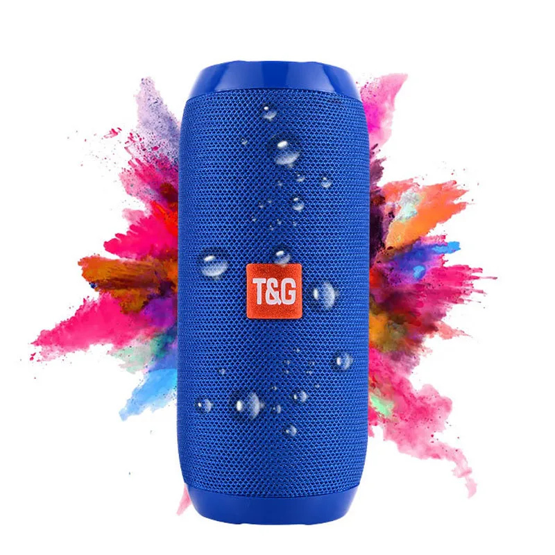 

TG Parlantes Wireless,Outdoor Parlante de Msica Sports Altavoz IPX7 Waterproof Mini Wireless Portable T&G Speaker, Black/red/blue/gray /colorful/camouflage