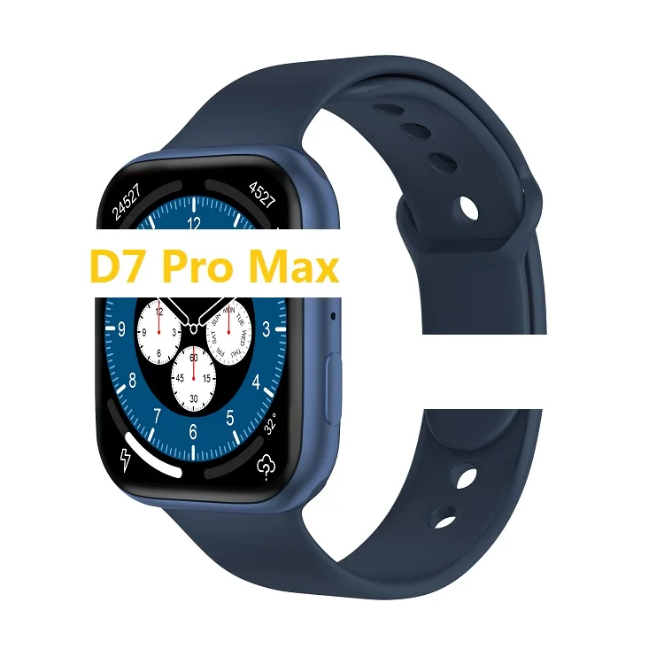 

Latest Model D7 Pro Max Thinner Diy Watch Face Wireless Charger Bar Smart Gps Tracker Smart Watch D7Pro Max