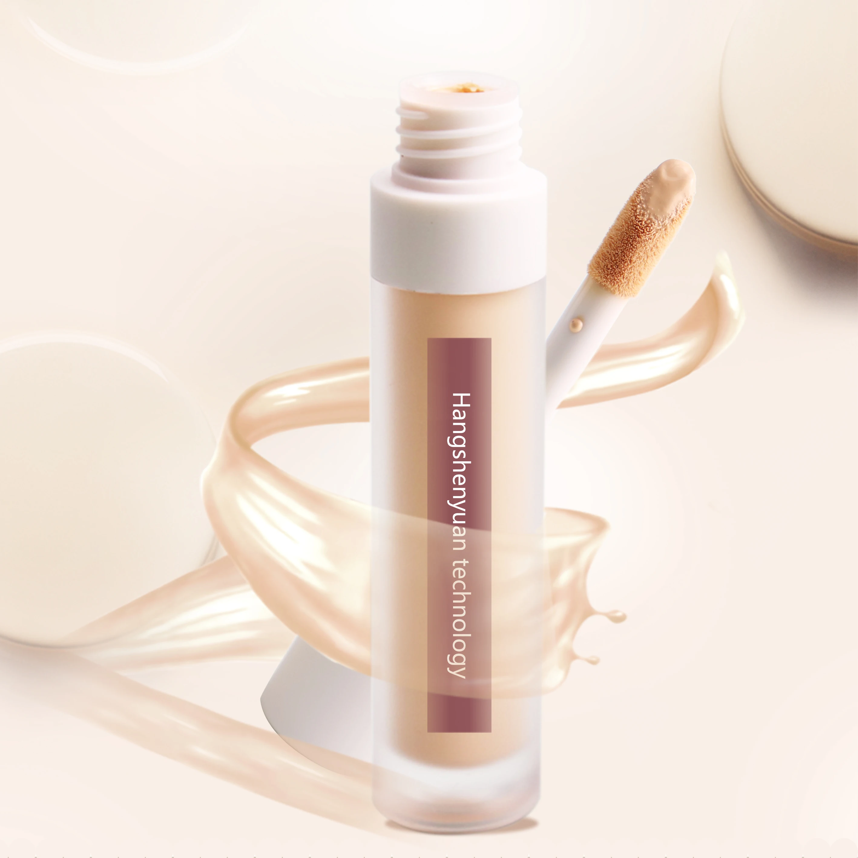 

Private Label High Quality Makeup Cosmetic Waterproof Full Coverage Single Vegan Concealer, 12 colors