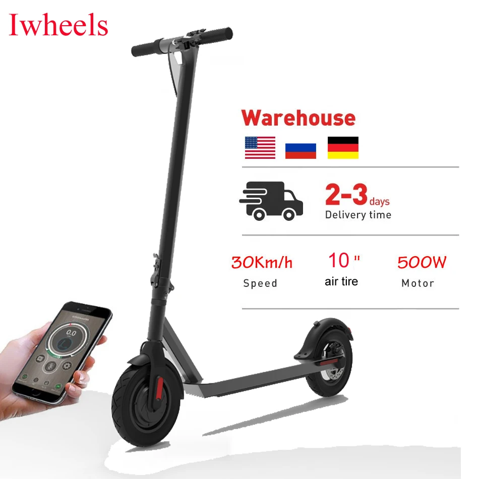 

USA Europe wholesale 10inch tire electric bike 2 wheel scooters for adult kids electric unicycle folding e scooter