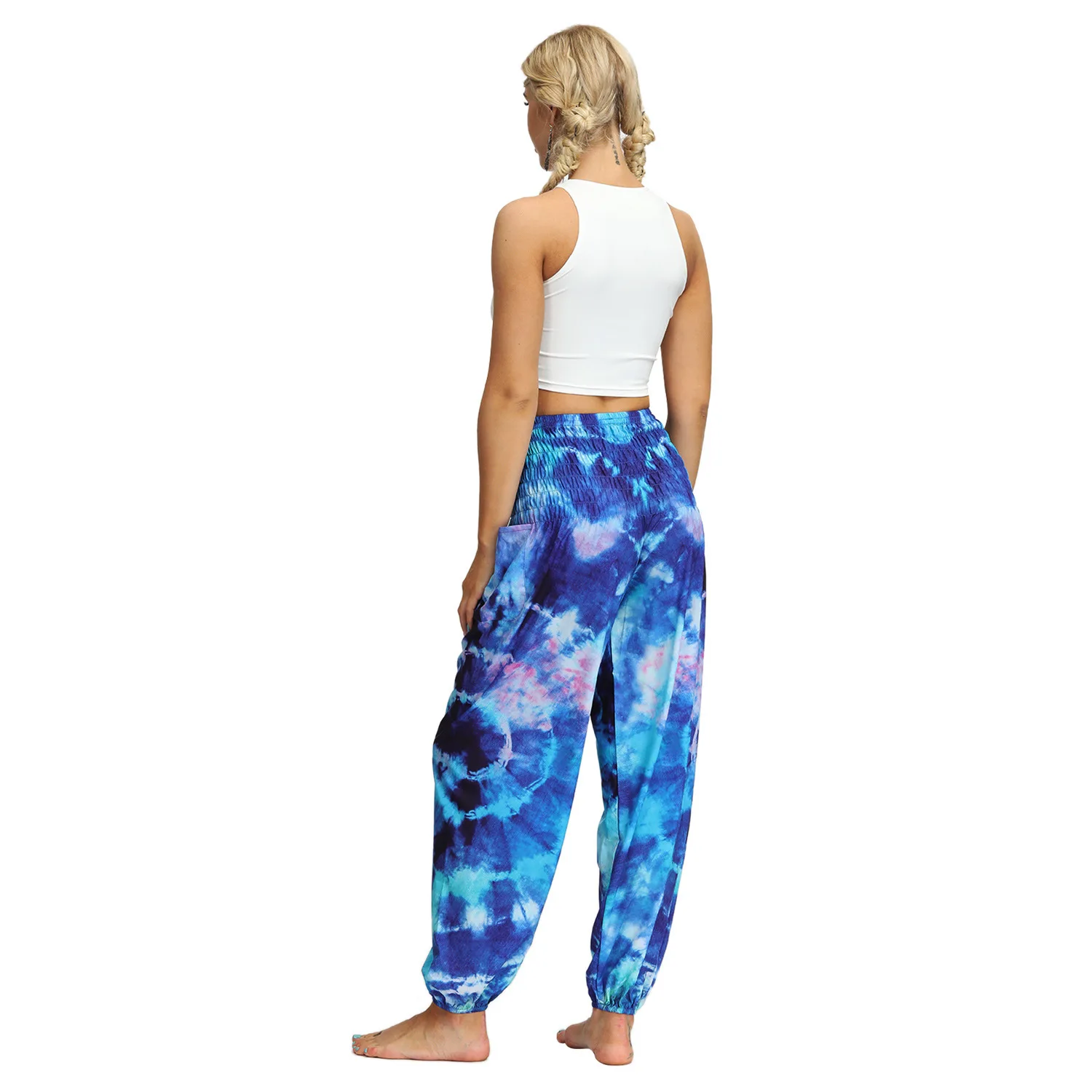 Wholesale Girls Tie Dye Boho Yoga Hippie Harem Pants Buy Tie Dye Boho Yoga Hippie Harem Pants