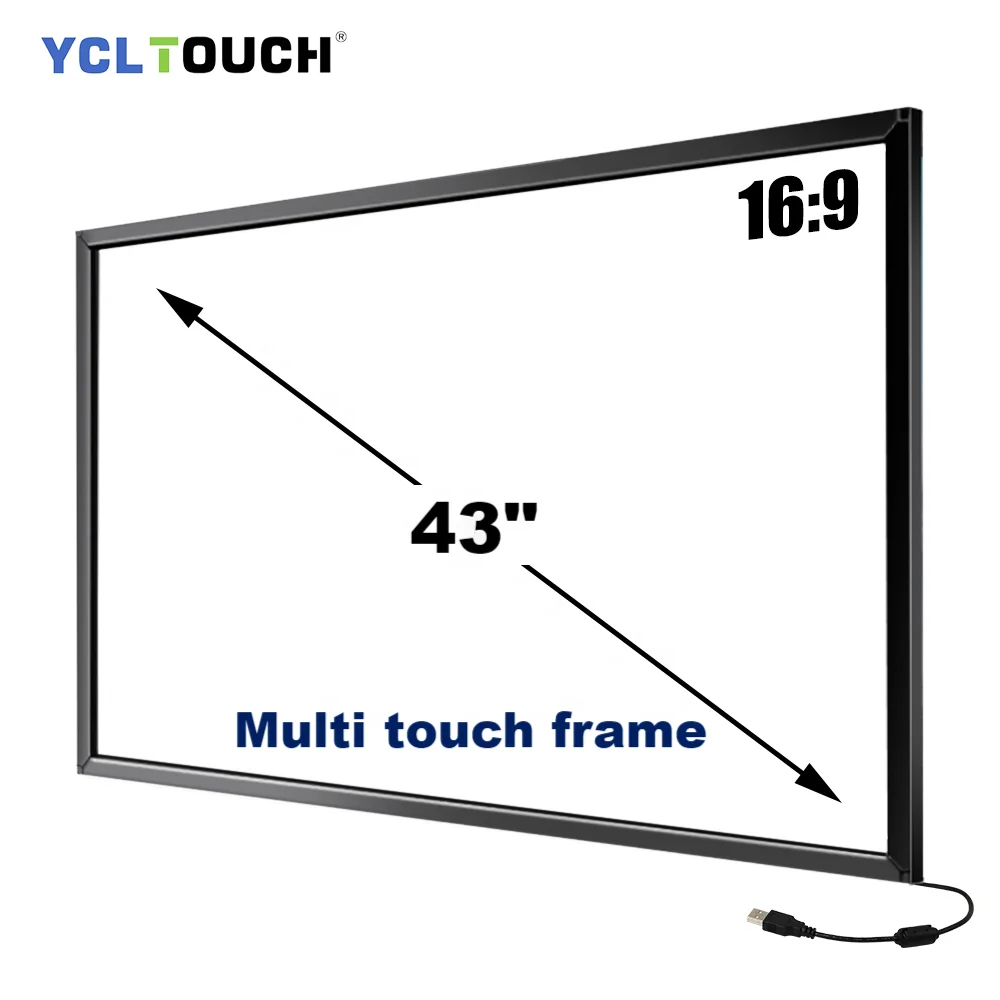 

YCLTOUCH 43 inch IR MULTI TOUCH FRAME with 20 points