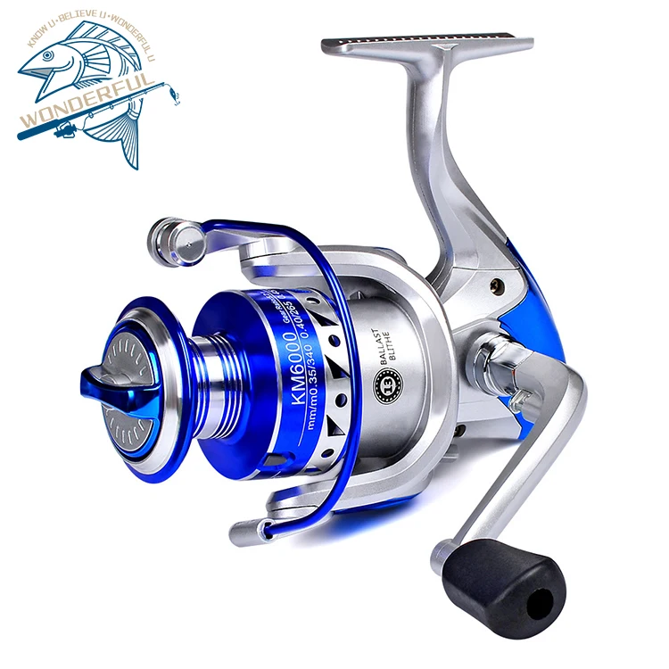

Mini Carp Saltwater Spinning Rotat Fishing Baitcasting Reel With Durable, Blue