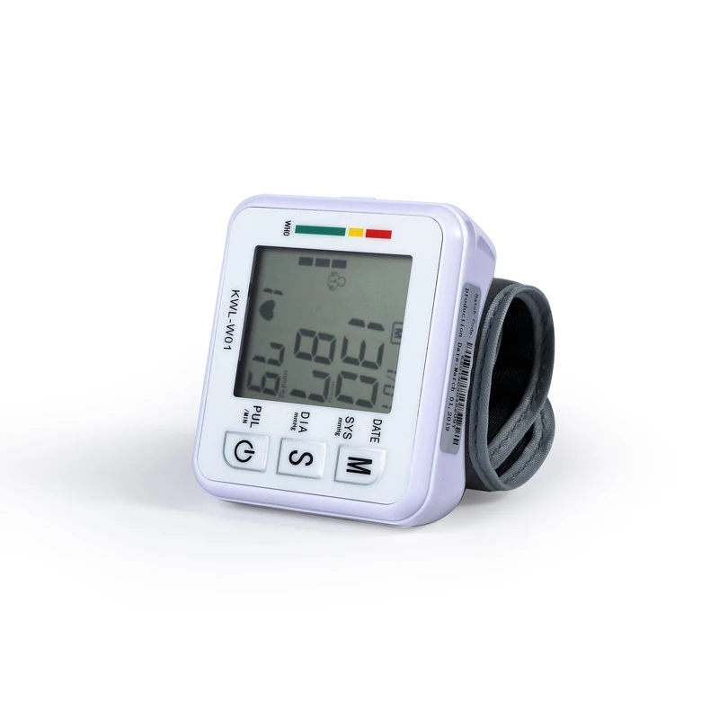 
China manufacturing factory customized wholesale household wrist type automatic electronic blood pressure measuring instrument 