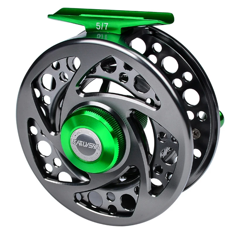 

2021 China 5/7 7/9 9/10 Sizes 3 Types 7 Colors Full Metal Fly Reels Aluminium Alloy Fly Fishing Wheel