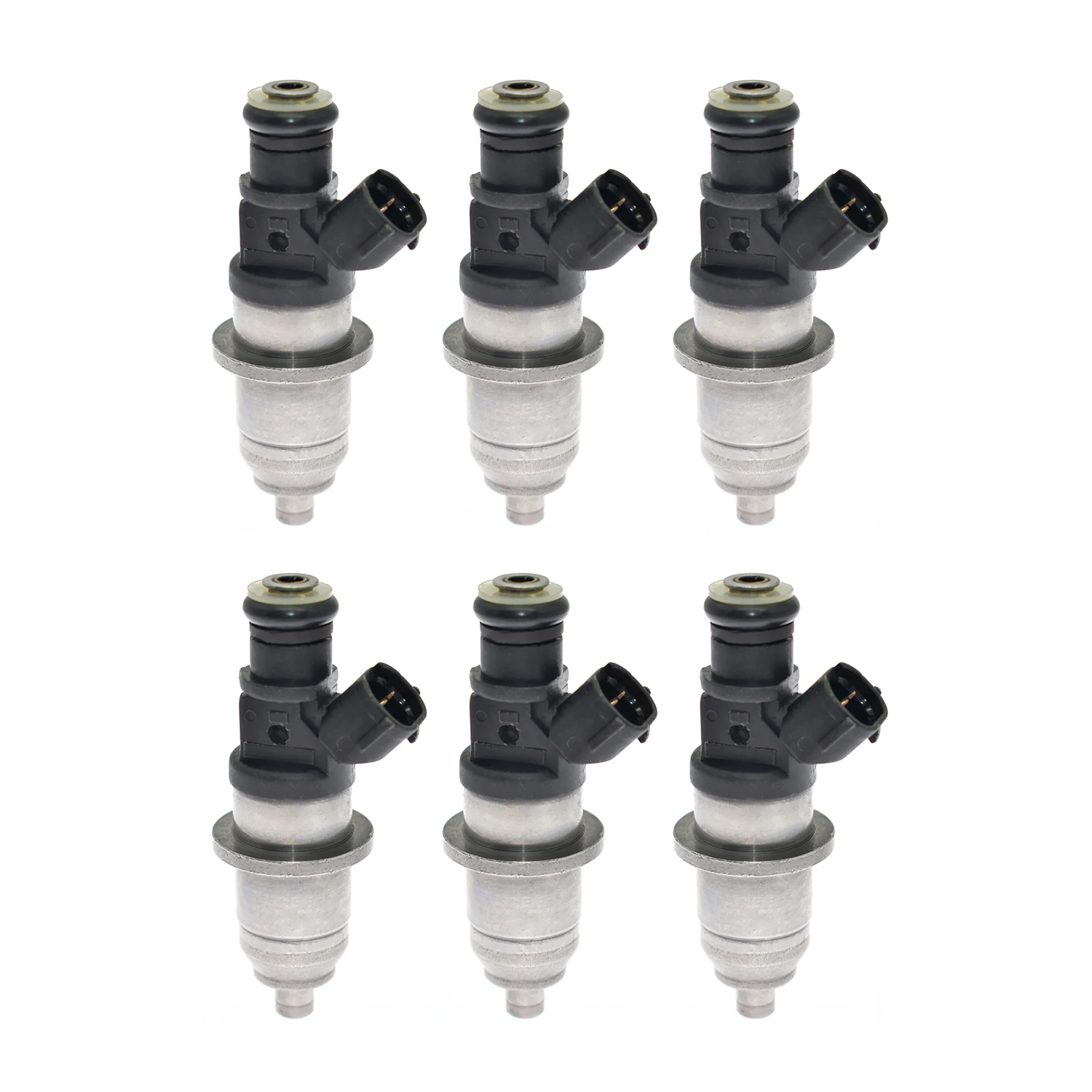 

6pcs in 1 pack Auto fuel injectors E7T05071 1465A003 MR560552 1465A002 Fit for Mitsubishi shogun pajero delica space carisma gdi