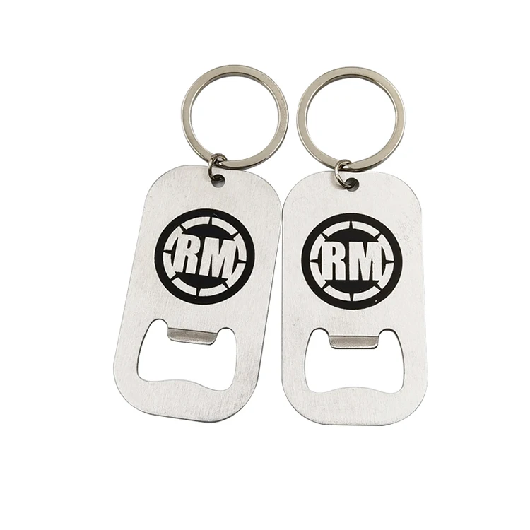 

Oneway factory chape wholesale customized stainless steel bottle opener, Pantone colors