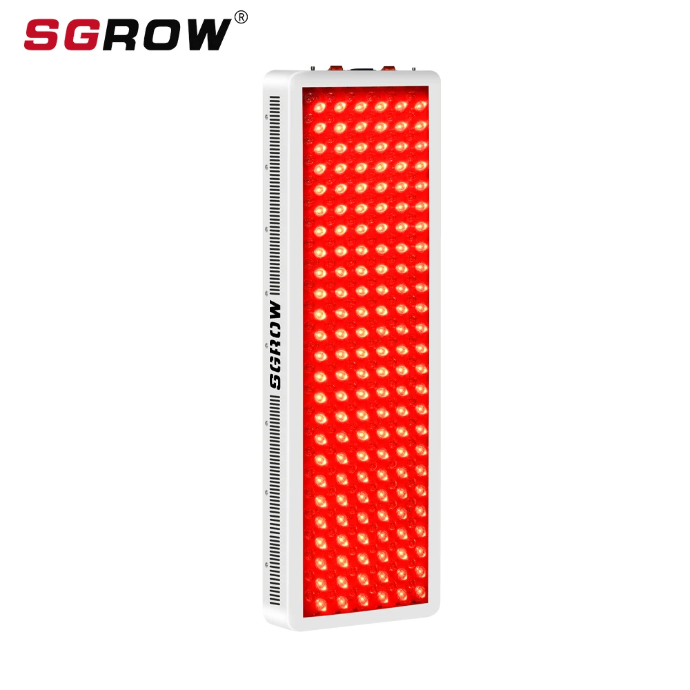 

SGROW VIG1500 Anti Aging Pain Relief Skin Rejuvenation 660nm 850nm 1500W Red Infrared LED Light Therapy Panel